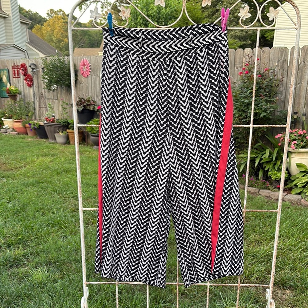 Magic Monochrome Chevron Trousers